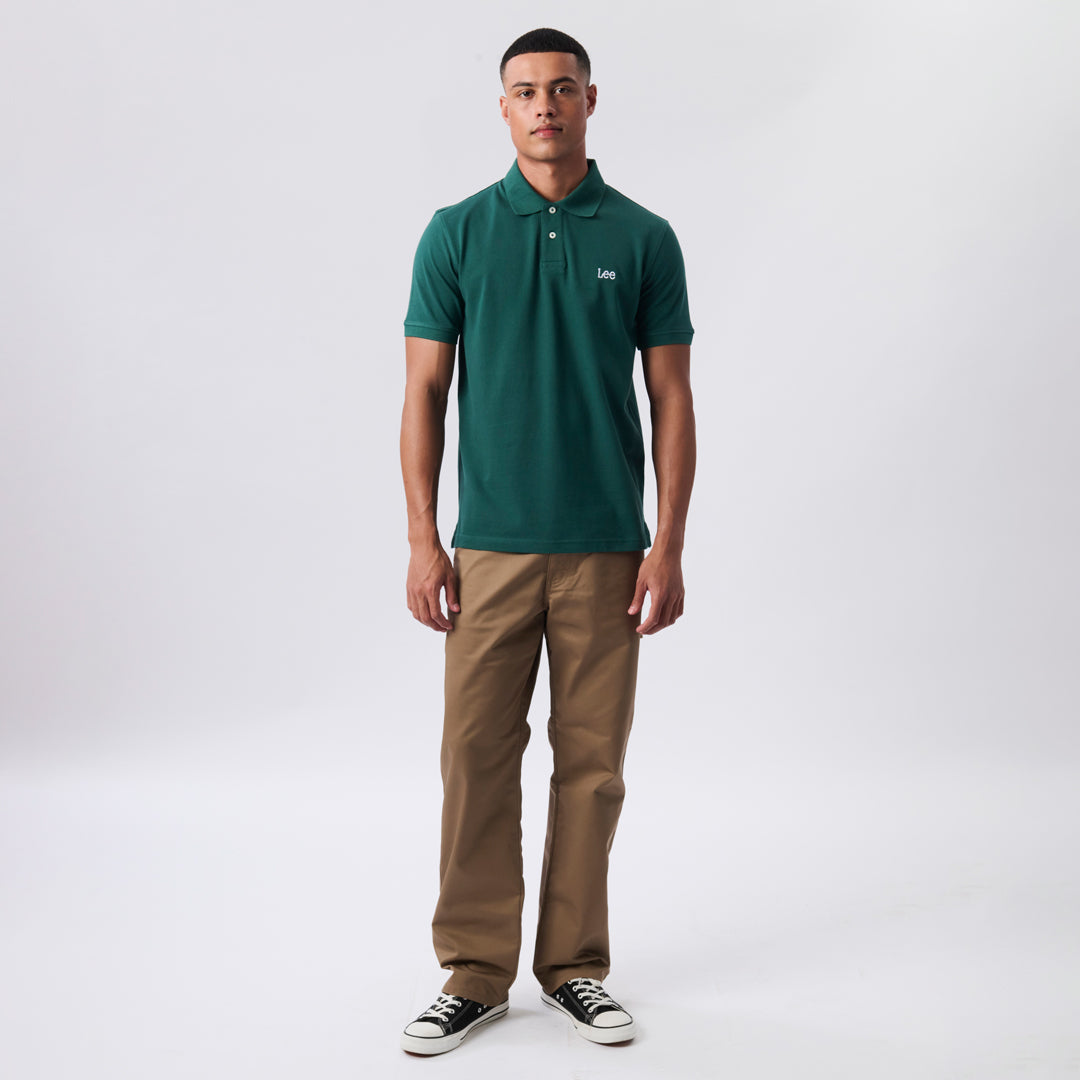 ICARUS POLO IN HUNTER GREEN