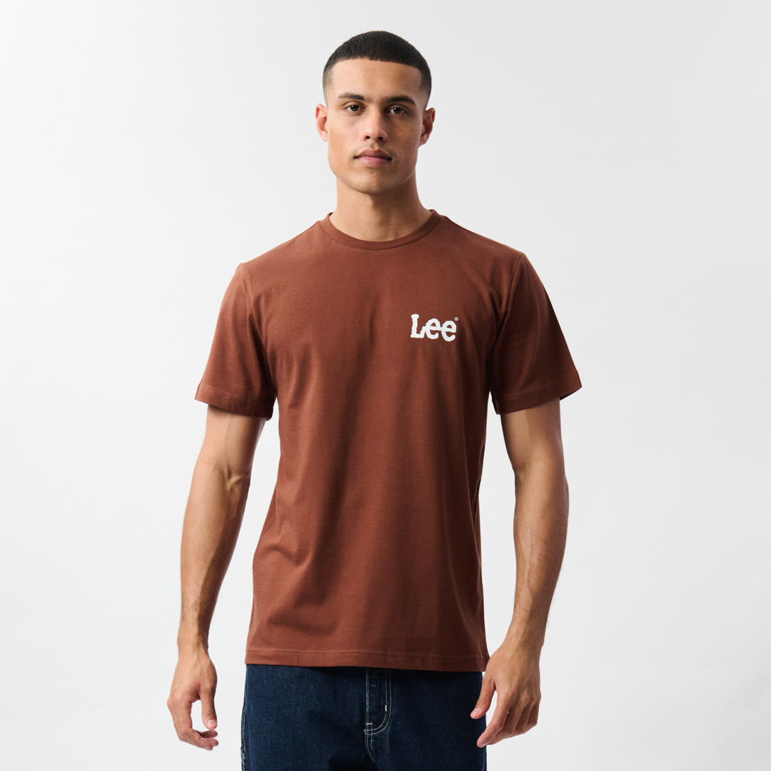 WOBBLY T-SHIRT IN EMBER SOIL