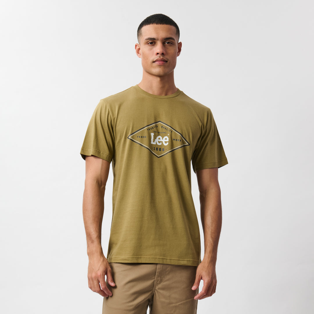DIAMOND CITY T-SHIRT IN CEDAR