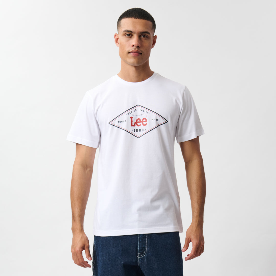 DIAMOND CITY T-SHIRT IN WHITE