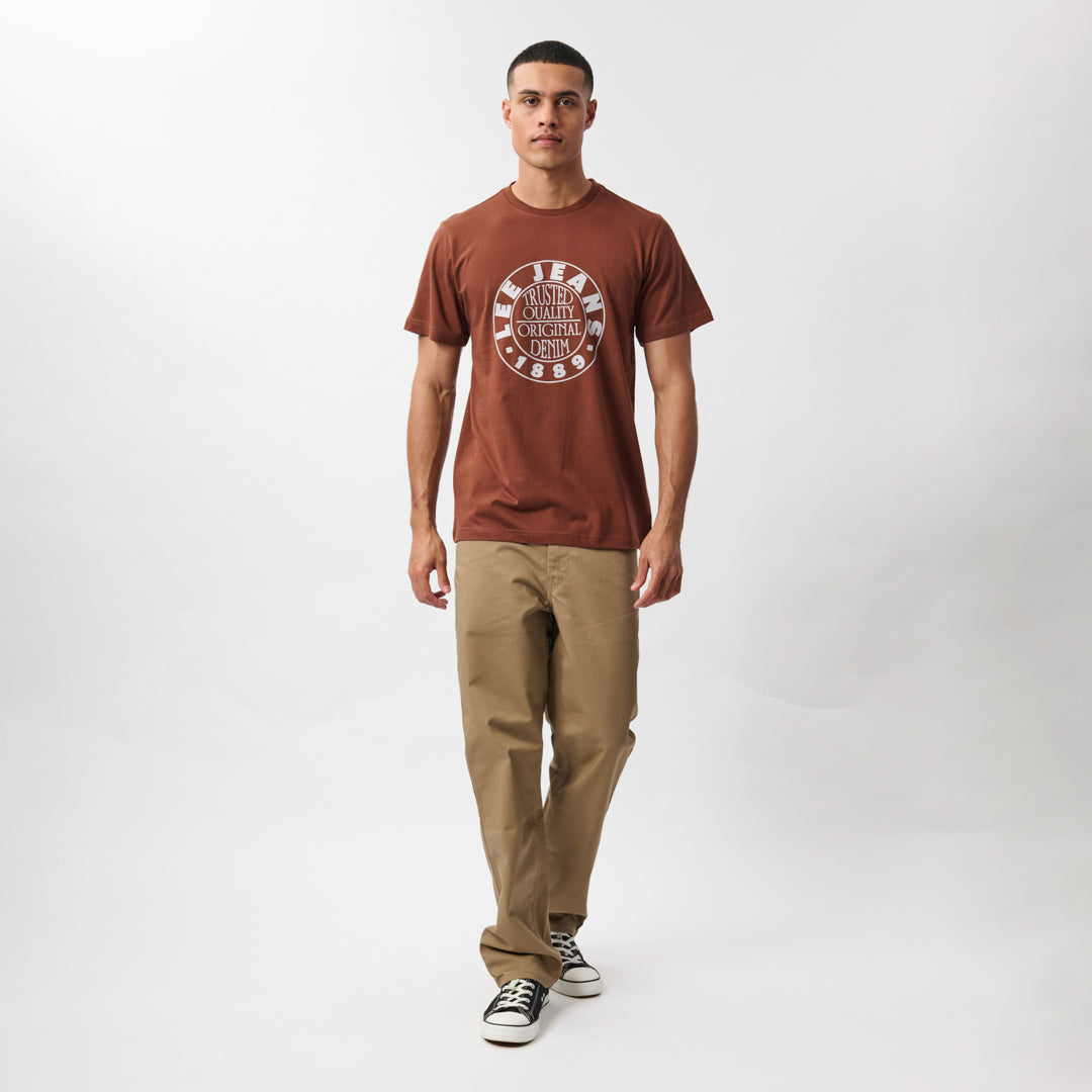 INNER CIRCLE T-SHIRT IN EMBER SOIL
