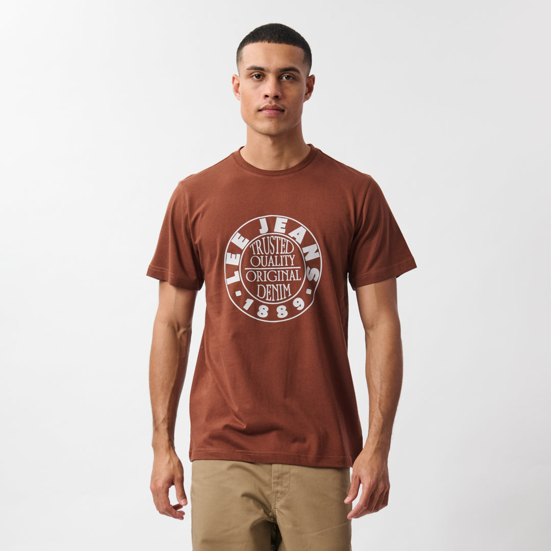 INNER CIRCLE T-SHIRT IN EMBER SOIL