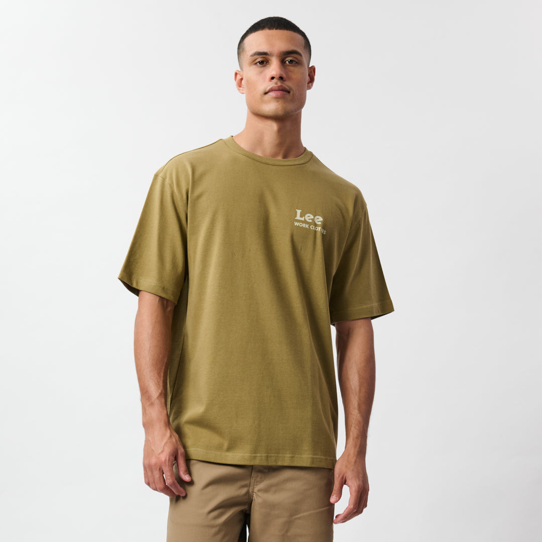 WORK WALK T-SHIRT IN CEDAR
