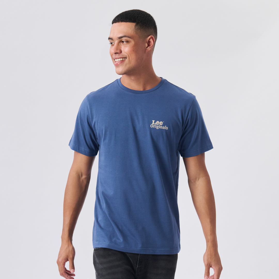 ORIGINAL CLUB T-SHIRT IN SHADY BLUE