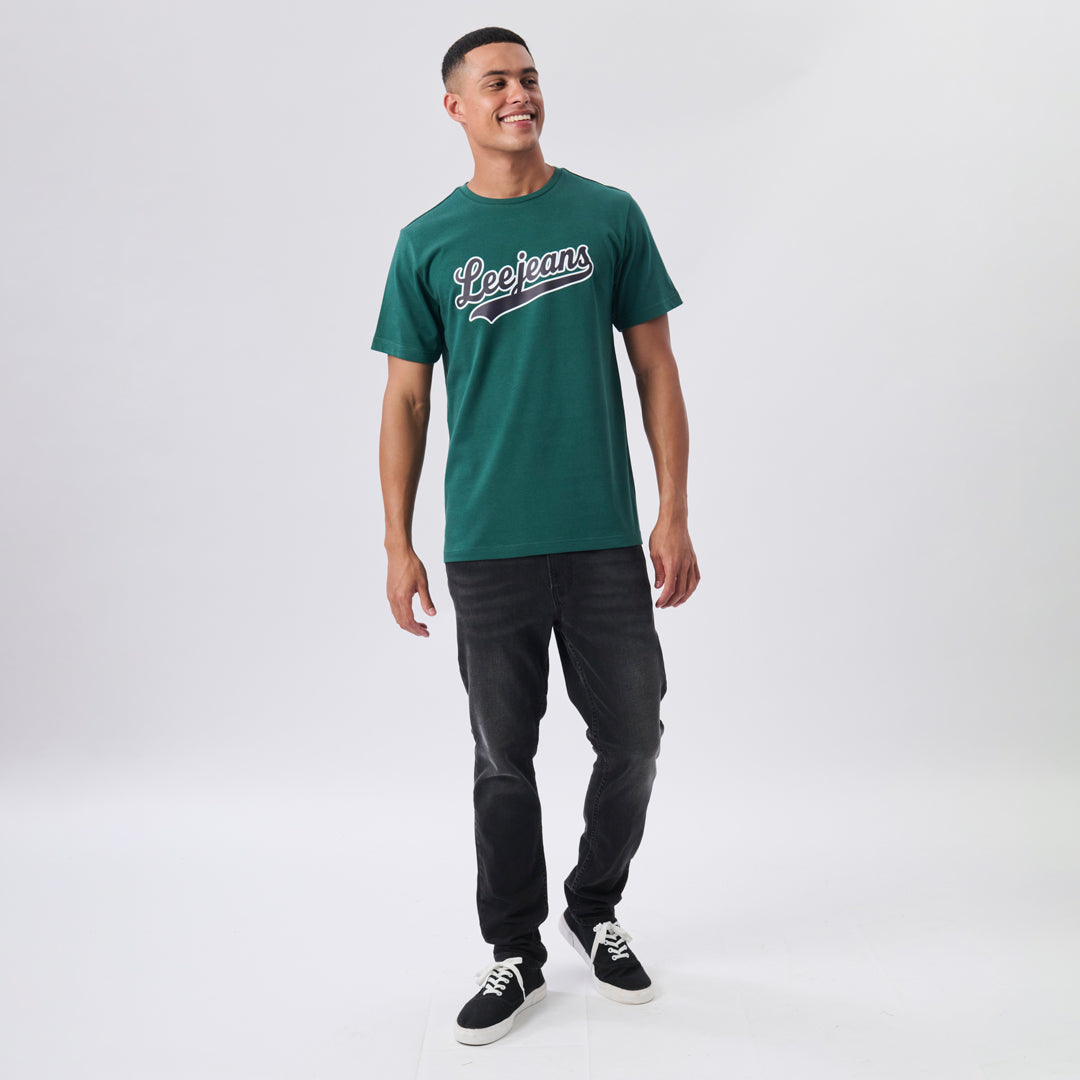 1889 T-SHIRT IN HUNTER GREEN