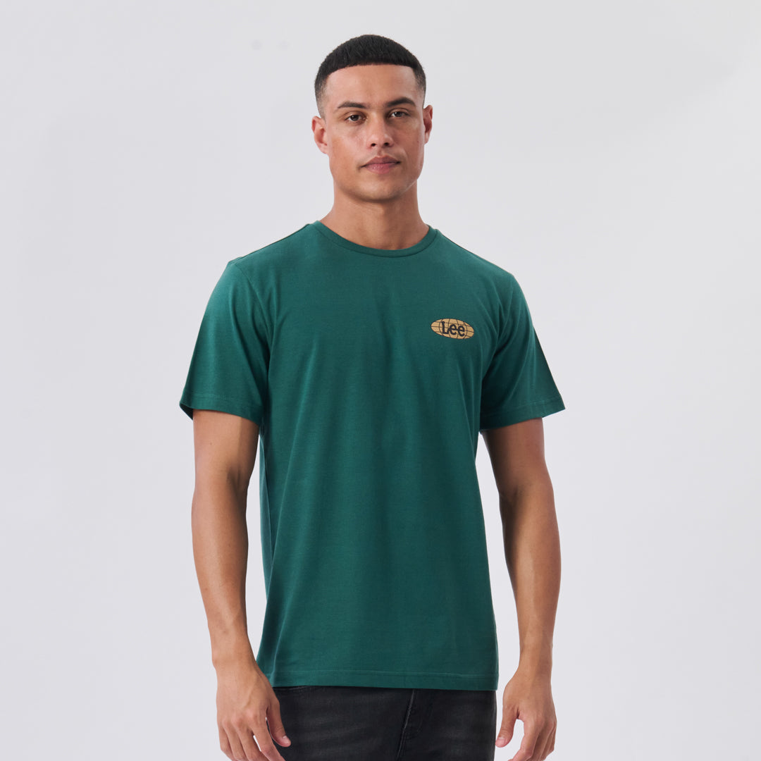 H.D LEE COMPANY T-SHIRT IN HUNTER GREEN