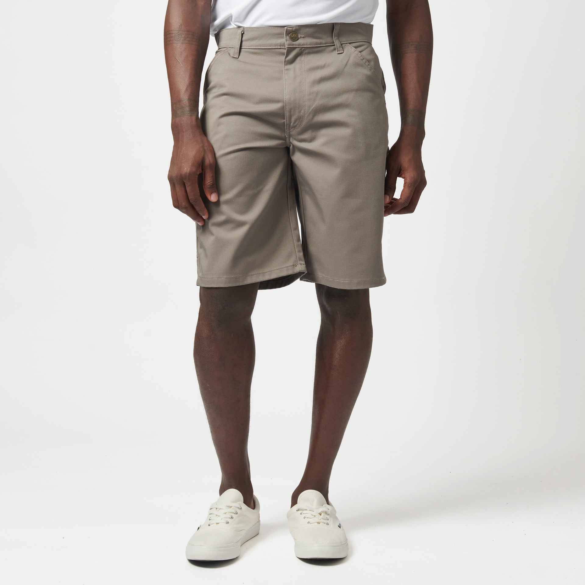 BOSS OF THE ROAD SHORT ACUTANE IN SILVER GREY