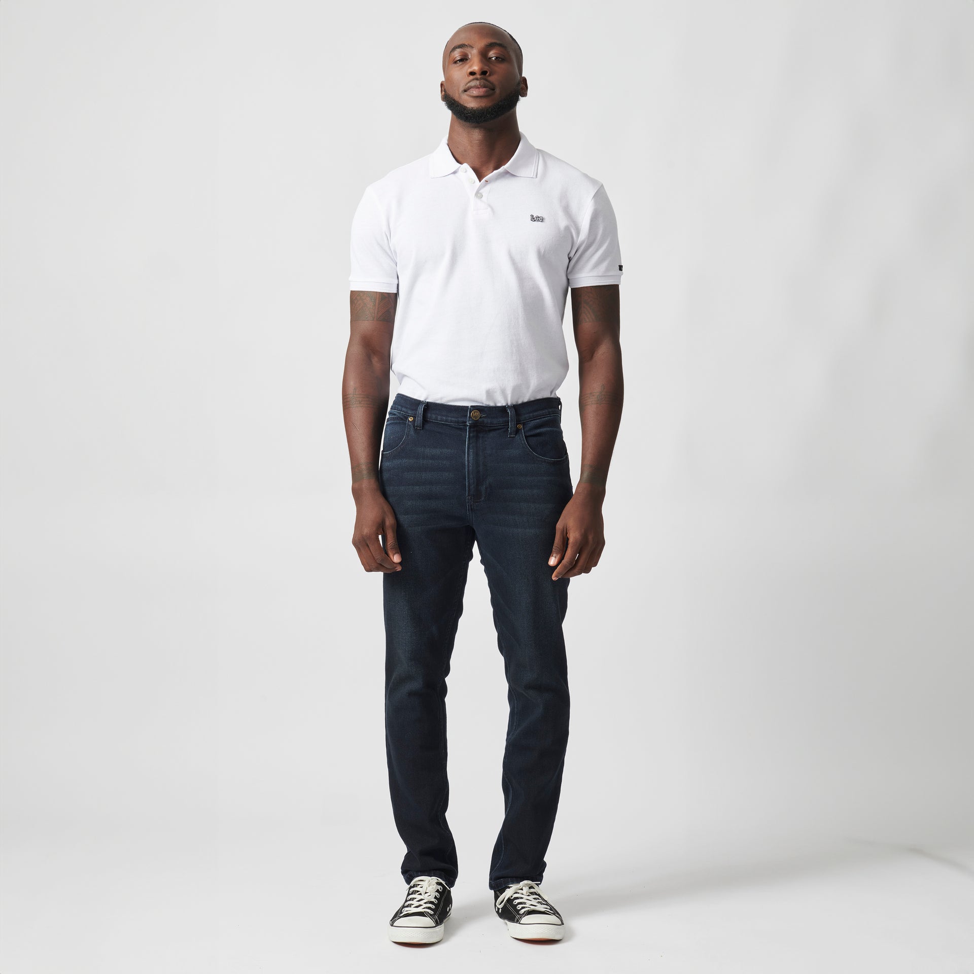 EDDIE IN DARK AGED INDIGO STRETCH