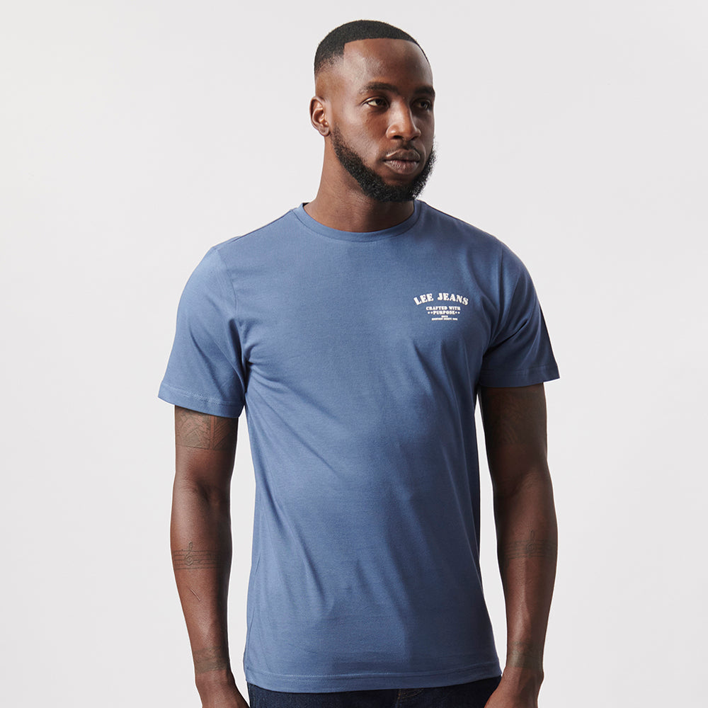 CRAFTED T-SHIRT IN GRISAILLE