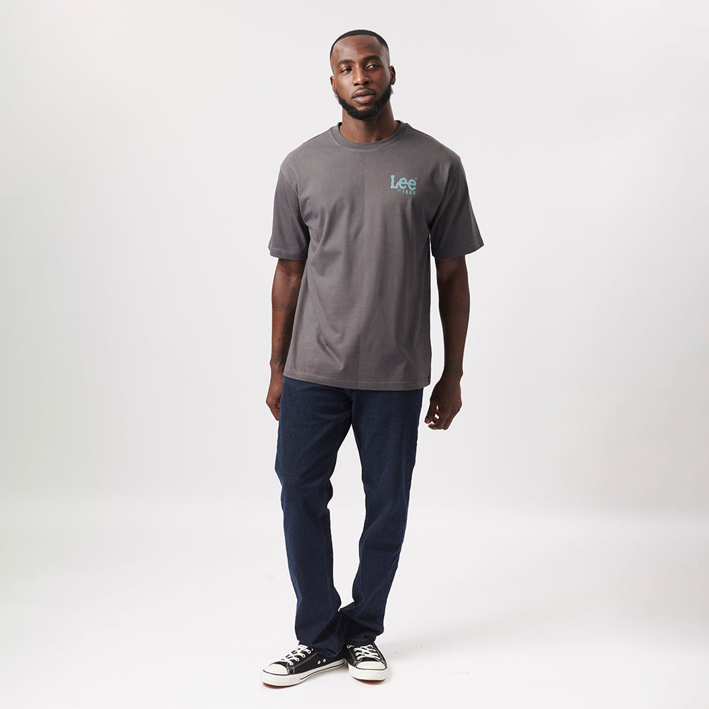 FINEST QUALITY T-SHIRT IN ASPHALT GREY