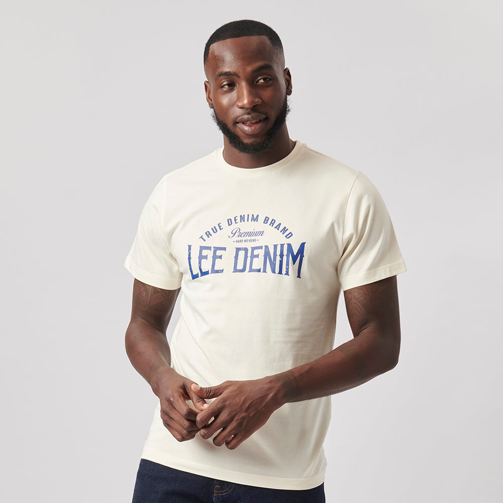 AUTHENTIC T-SHIRT IN WHITE DUNE